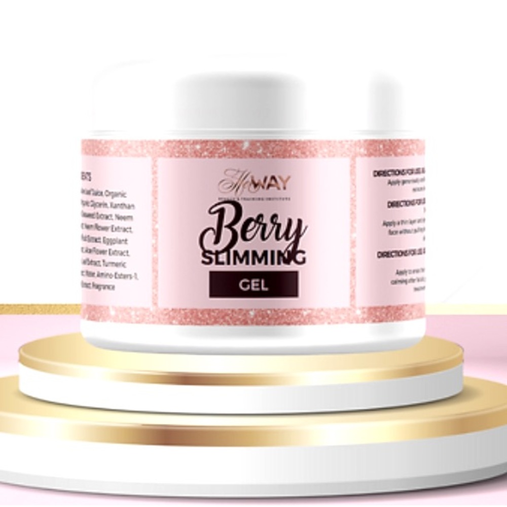 ❤️ 2oz BERRY FACE MOISTURIZER SLIMMING GEL by Slim Sculpt Studio - Picture 1 of 1